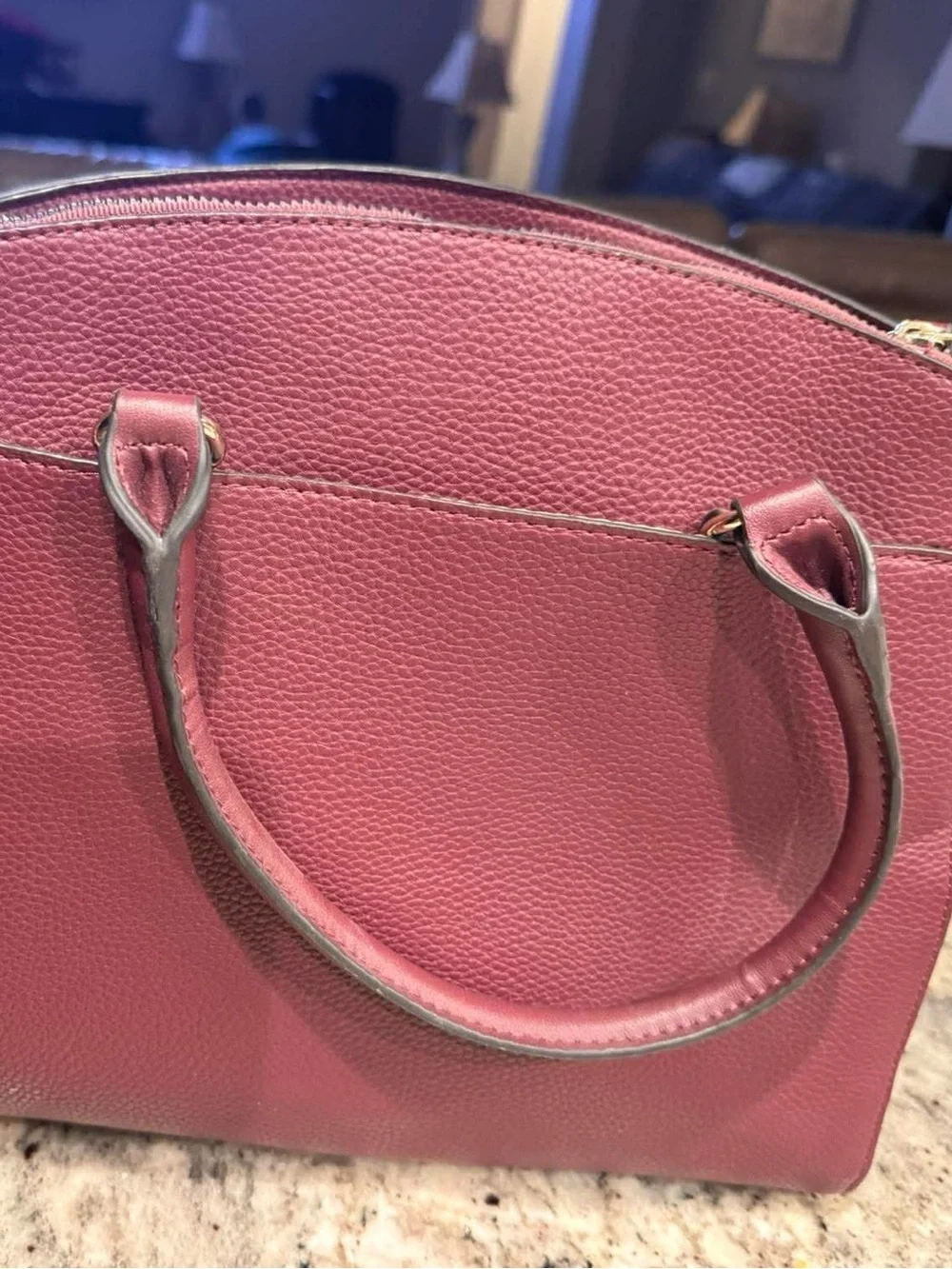 Nanette Lepore Faux Leather Satchel 13” wide 9 1/2” tall